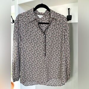 Max Studio Floral Blouse